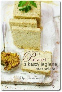 Pasztet z kaszy jaglanej i selera