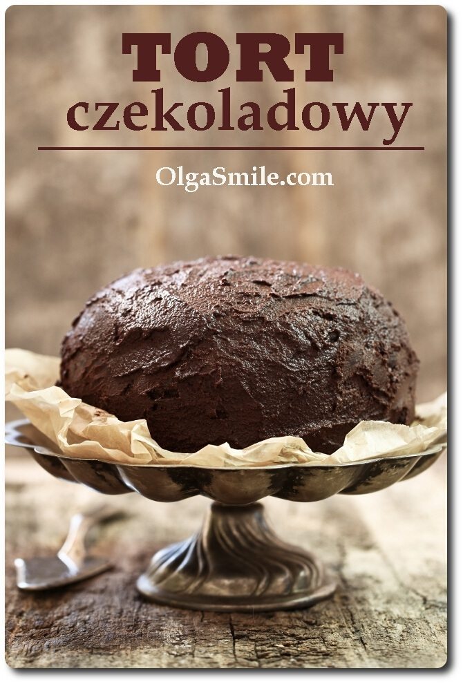 Tort czekoladowy z kremem