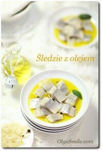 Śledzie z olejem