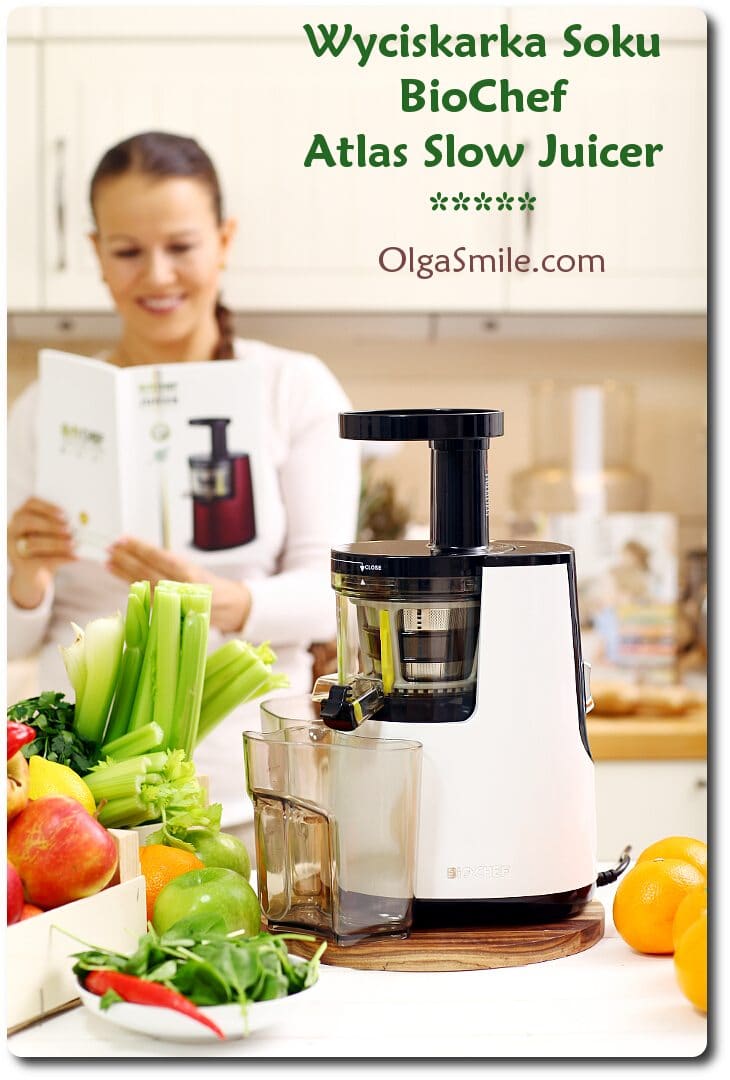 Wyciskarka soku BioChef Atlas Slow Juicer