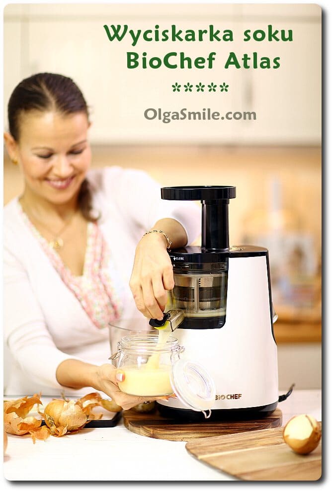 Wyciskarka soku BioChef Atlas Slow Juicer