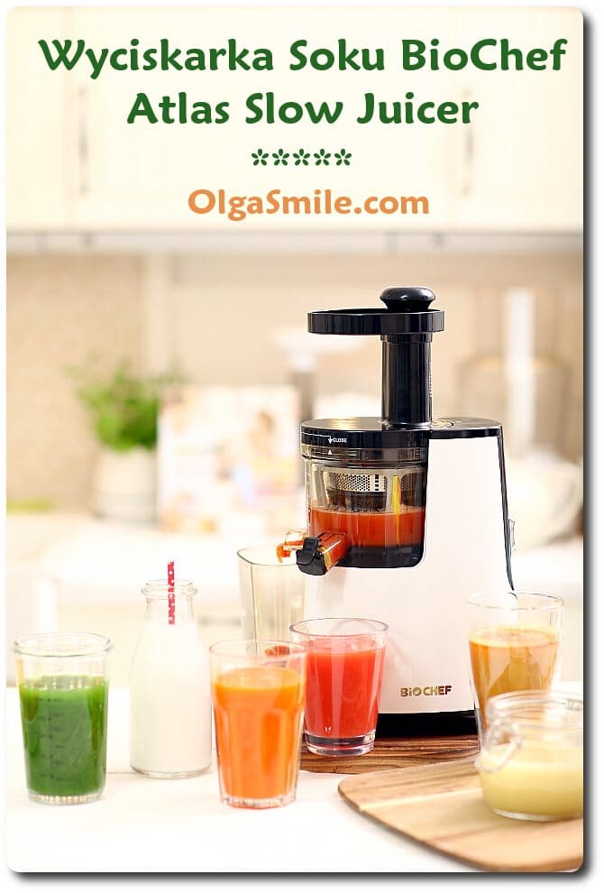 Wyciskarka soku BioChef Atlas Slow Juicer