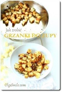 Jak zrobić grzanki do zupy