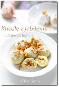 Knedle z jabłkami moje knedle jaglane