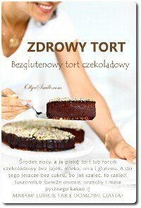 Zdrowy tort czekoladowy