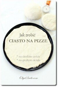 Przepis na ciasto na pizze cienkie