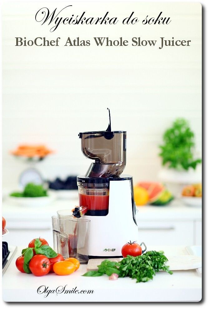 Wyciskarka soku BioChef Atlas Whole Slow Juicer