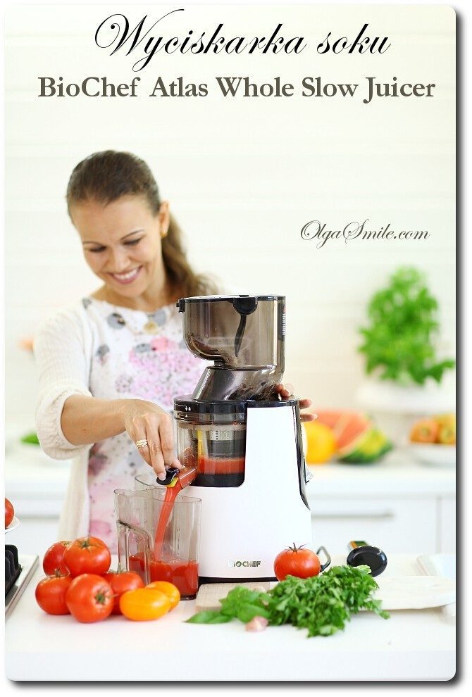 Wyciskarka soku BioChef Atlas Whole Slow Juicer