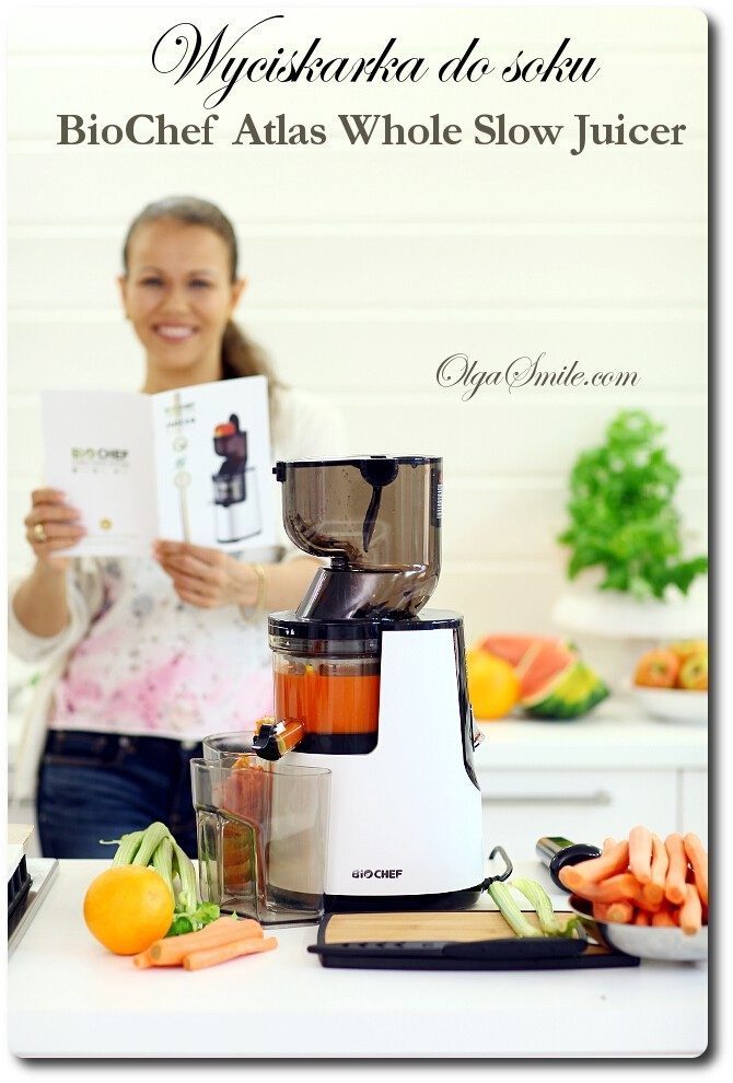 Wyciskarka soku BioChef Atlas Whole Slow Juicer