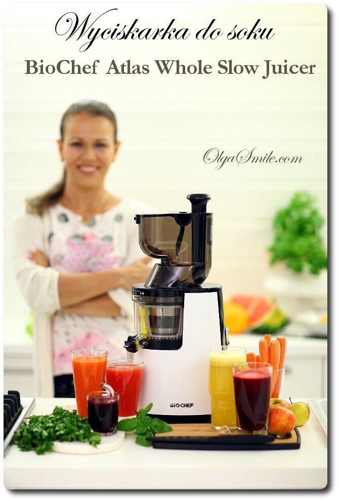 Wyciskarka soku BioChef Atlas Whole Slow Juicer