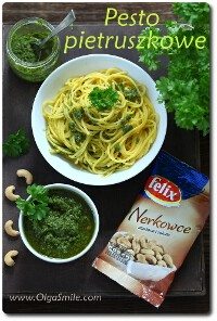 Pesto pietruszkowe z nerkowcami