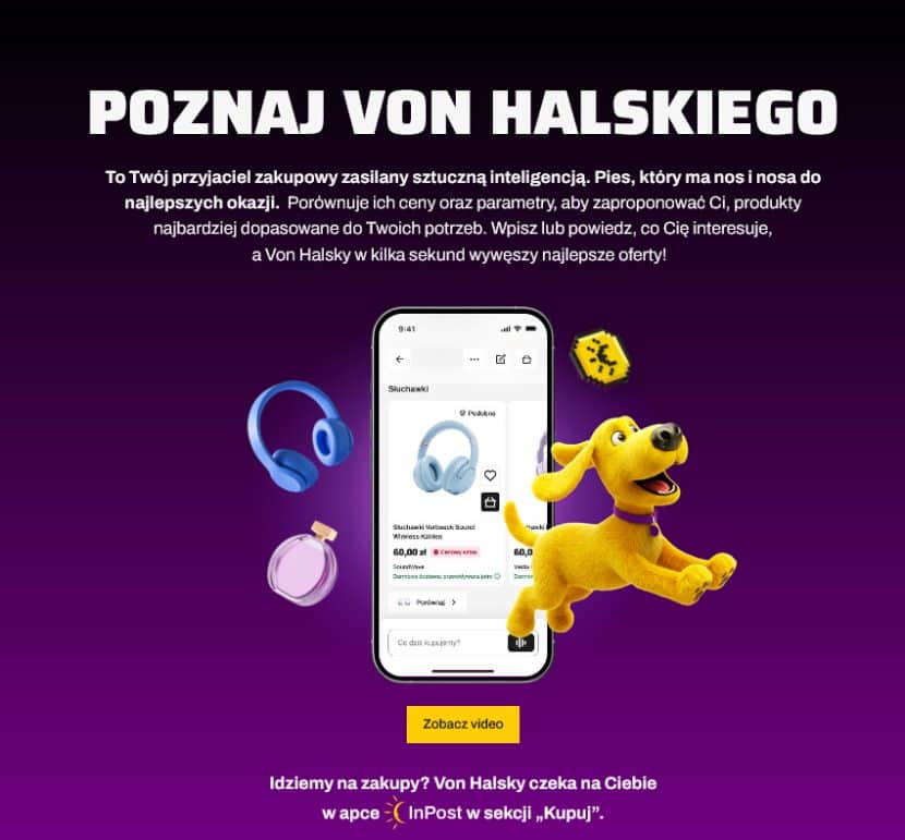 Von Halsky - wygodne robienie zakupów online z InPost