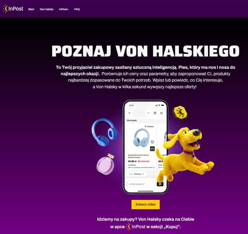 Von Halsky - wygodne robienie zakupów online z InPost