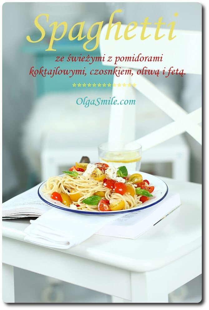Spaghetti z pomidorami