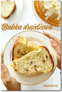 BABKA DROŻDŻOWA NA WIELKANOC