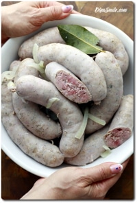 BIAŁA KIEŁBASA Z WODY