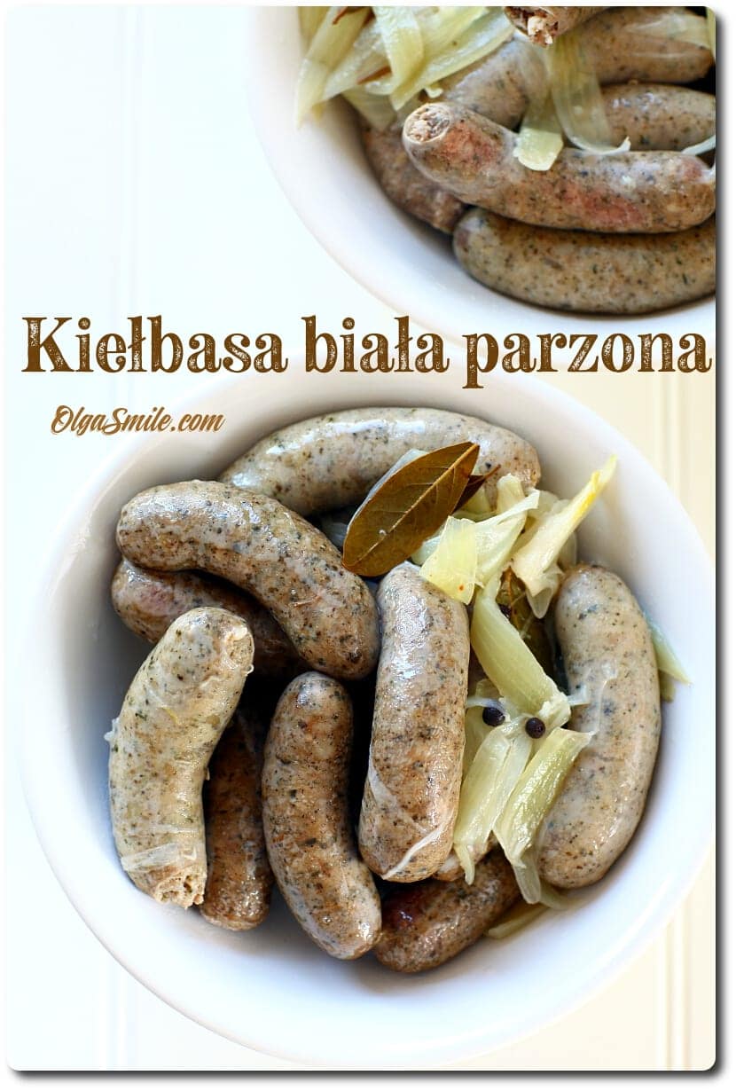 Kiełbasa biała parzona