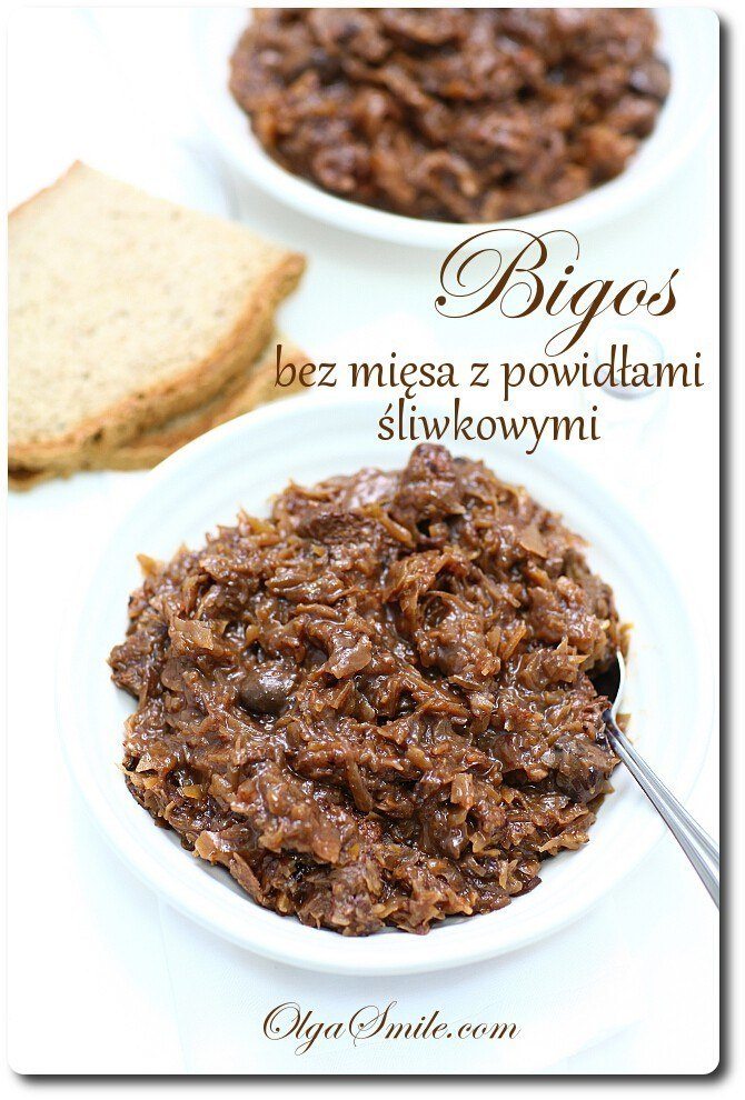 Bigos bez mięsa przepis Olga Smile