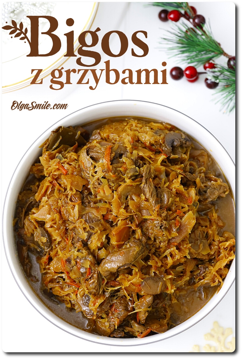 BIGOS Z GRZYBAMI