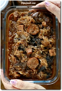 BIGOS Z GRZYBAMI SUSZONYMI