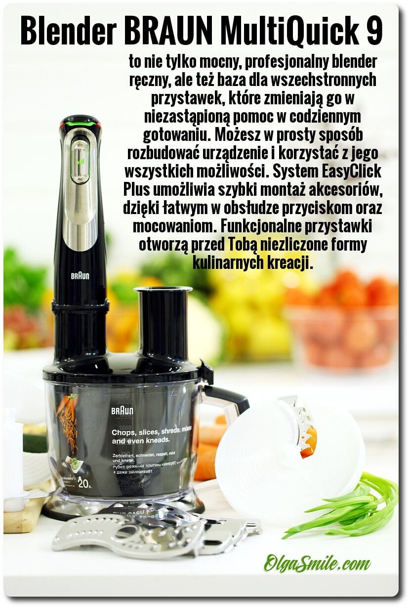 Blender ręczny Braun MultiQuick 9 MQ 9087X