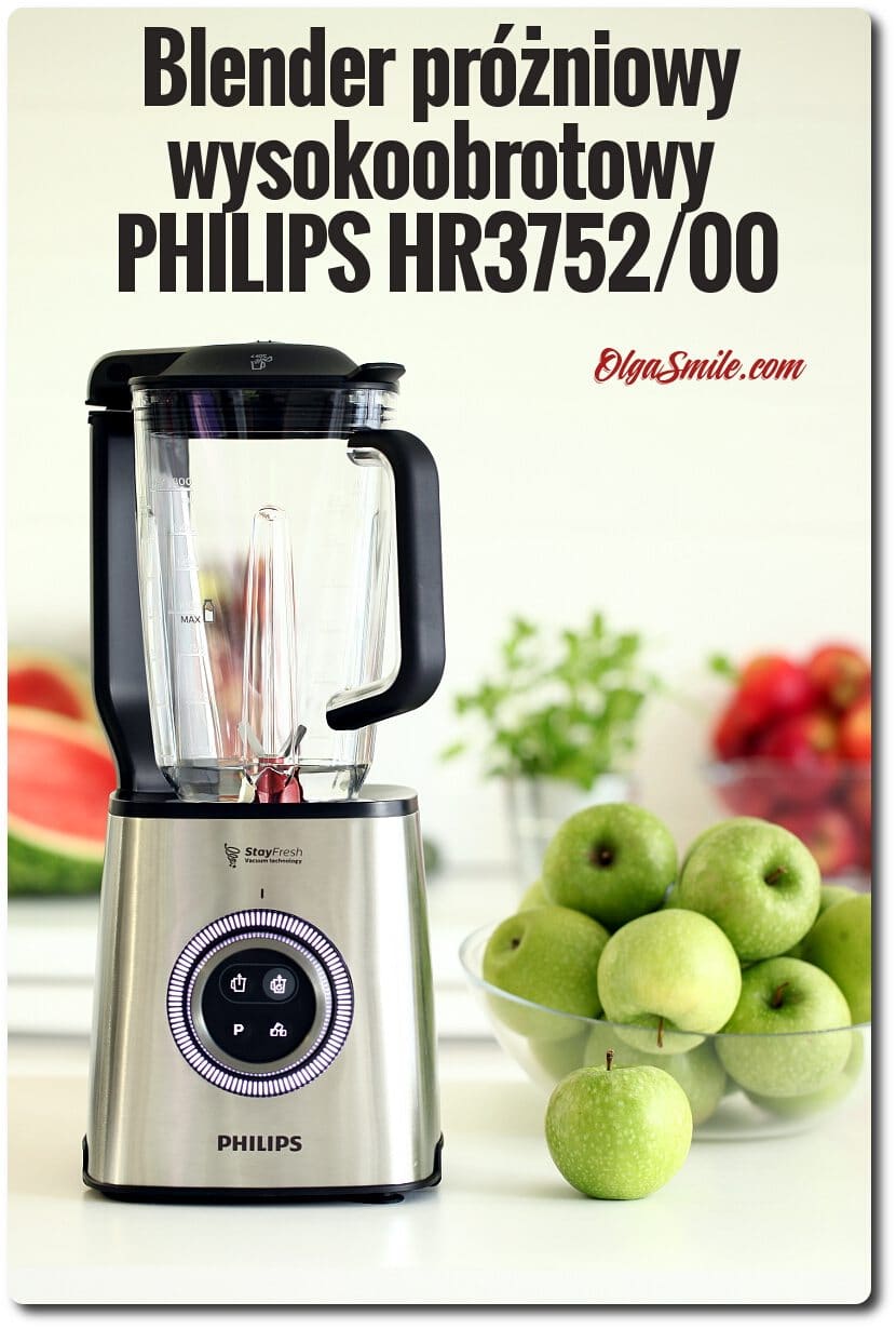 Blender próżniowy wysokoobrotowy PHILIPS HR3752/00