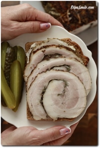 BOCZEK ZWIJANY NA KANAPKI