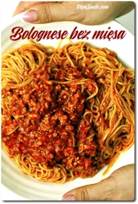 BOLOGNESE BEZ MIĘSA