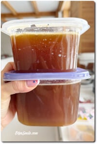 BULION WOŁOWY NA KOŚCIACH