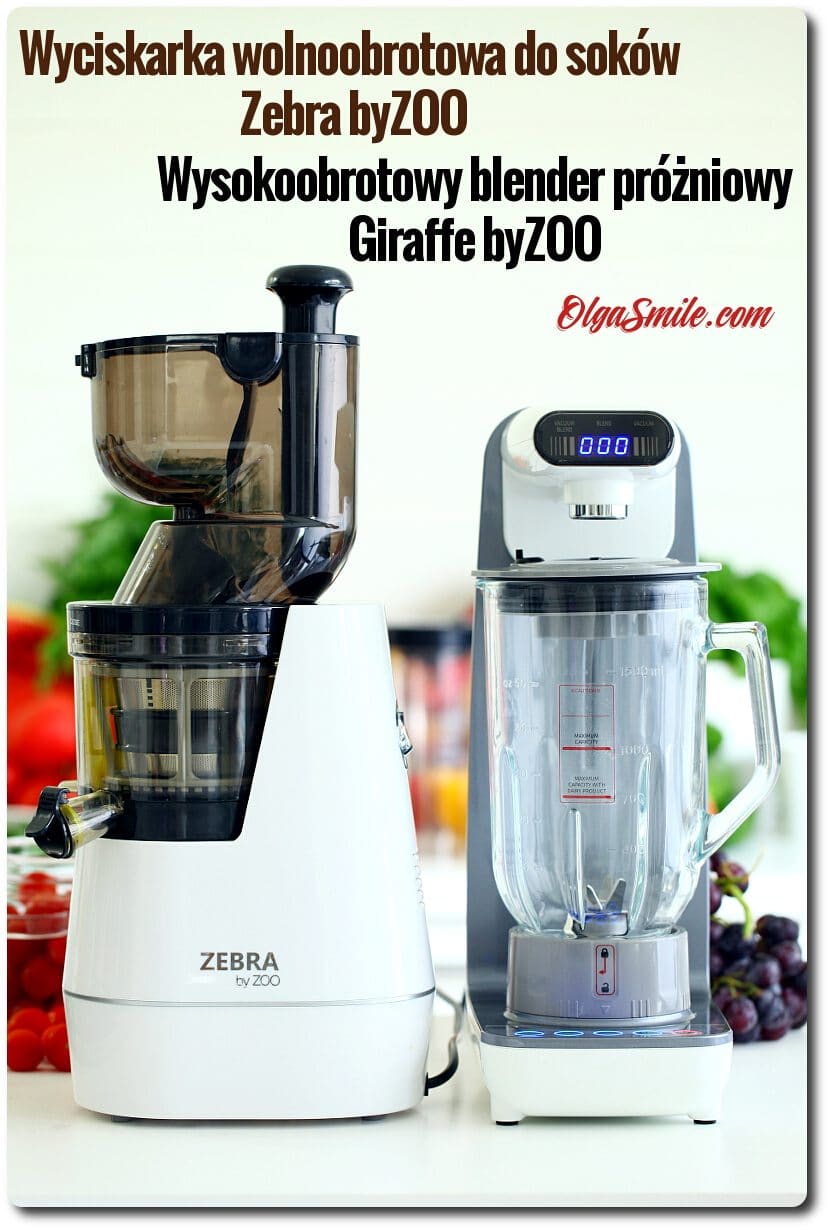 Wysokoobrotowy blender próżniowy Giraffe byZOO