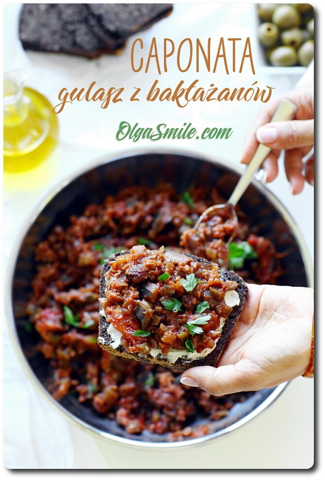 Gulasz z bakłażana caponata