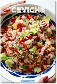 CEVICHE Z ŁOSOSIA