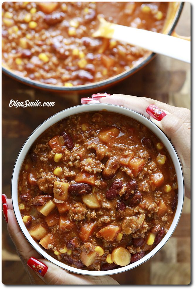 CHILI CON CARNE przepis Olga Smile