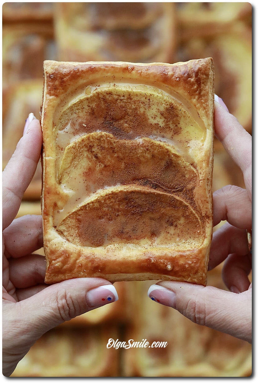 CIASTO FRANCUSKIE Z JABŁKAMI