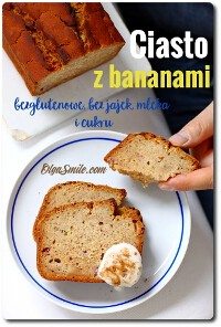 Ciasto z bananami bezglutenowe