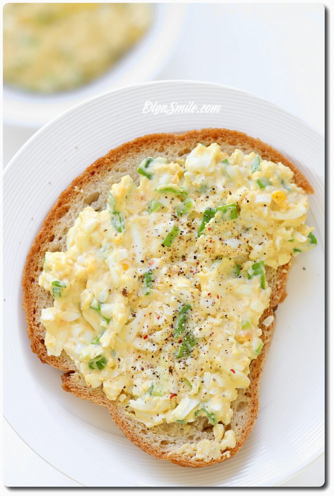 DOMOWA PASTA JAJECZNA przepis Olga Smile