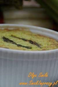 Flan szparagowy