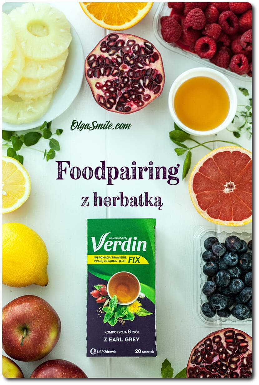 Herbatka Verdin fix z Earl Grey Foodpairing Herbatka Verdin fix z Earl Grey Foodpairing