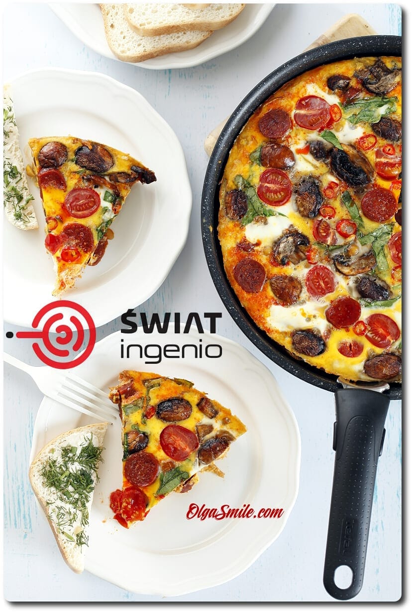 FRITTATA Z CHORIZO FRITTATA Z CHORIZO