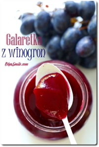 GALARETKA Z WINOGRON