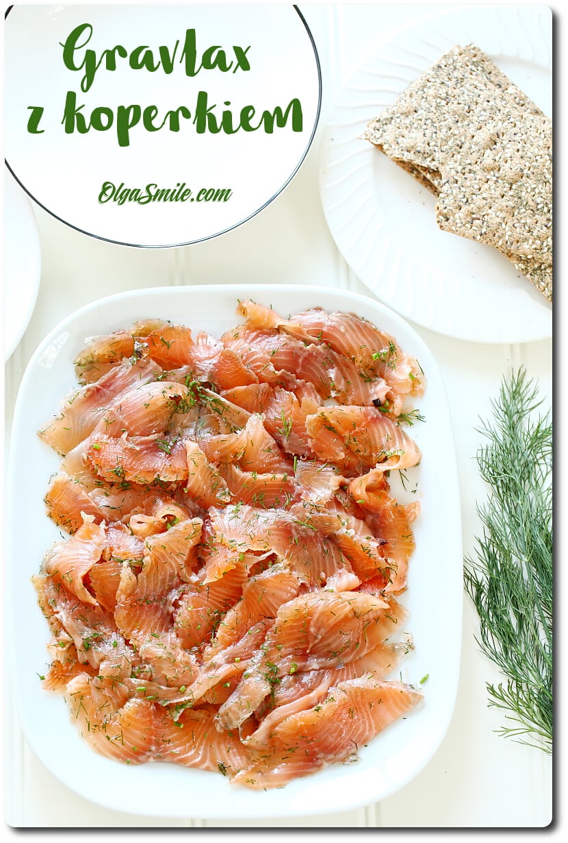 Gravlax z koperkiem