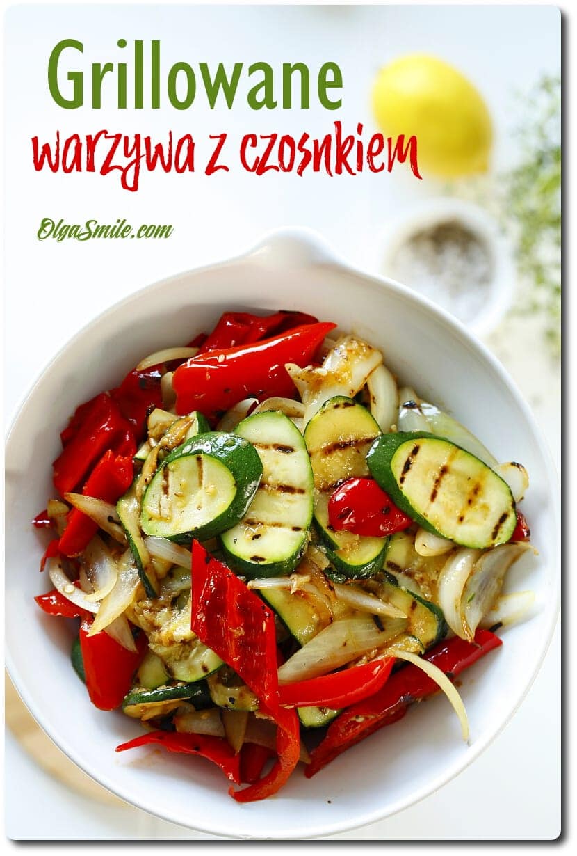 GRILLOWANE WARZYWA Z CZOSNKIEM