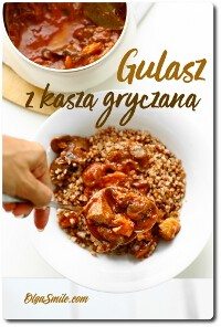 Gulasz z kaszą gryczaną