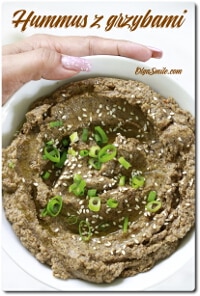 HUMMUS Z GRZYBAMI