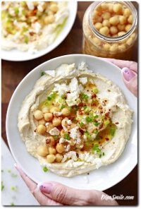 HUMMUS Z SEREM FETA