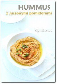 Hummus z suszonymi pomidorami