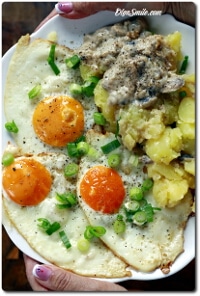 JAJKA SADZONE Z ZIEMNIAKAMI