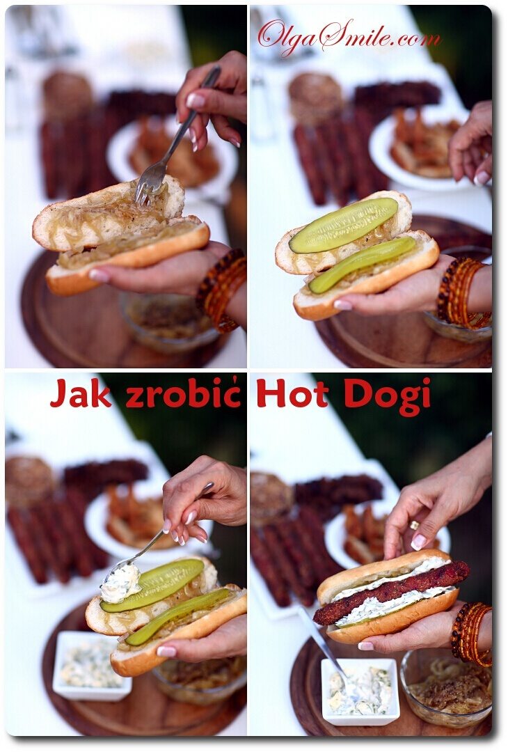 Domowe hot dogi