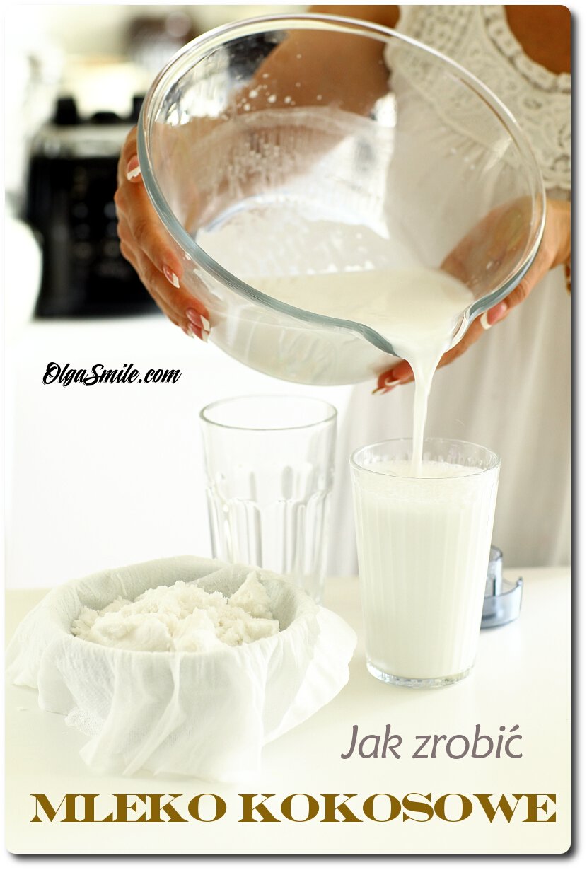 Jak zrobić mleko kokosowe