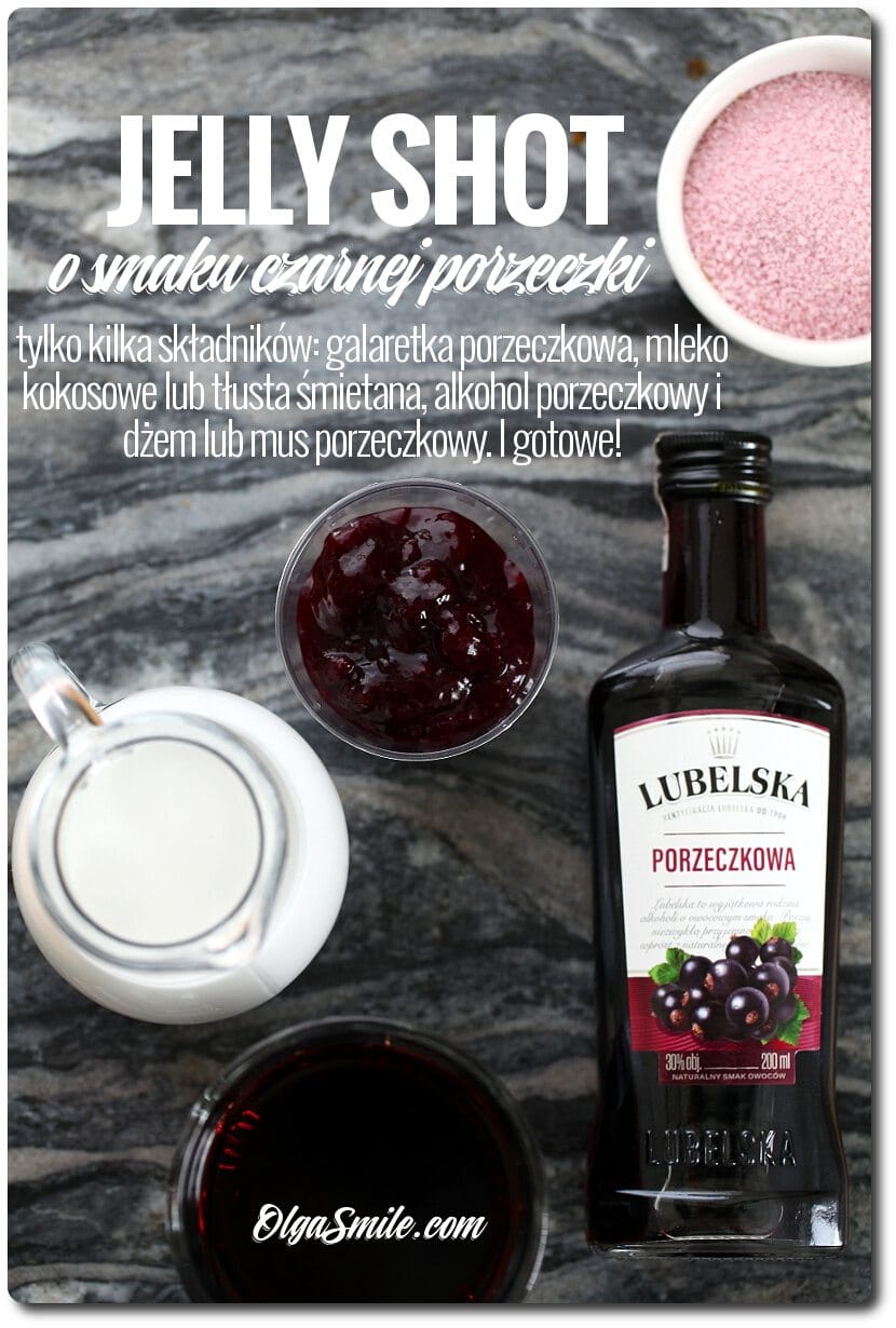 JELLY SHOT CZARNA PORZECZKA JELLY SHOT CZARNA PORZECZKA